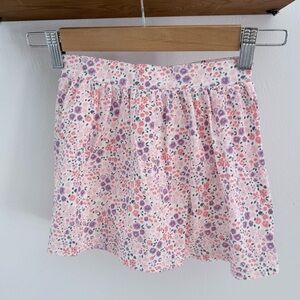 Carter's Pink and Purple Floral Skort